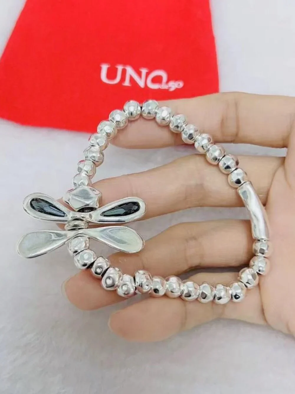 Uno De 50 Little Dragon-fly Bracelet Uno de 50 style , Leather bracelet